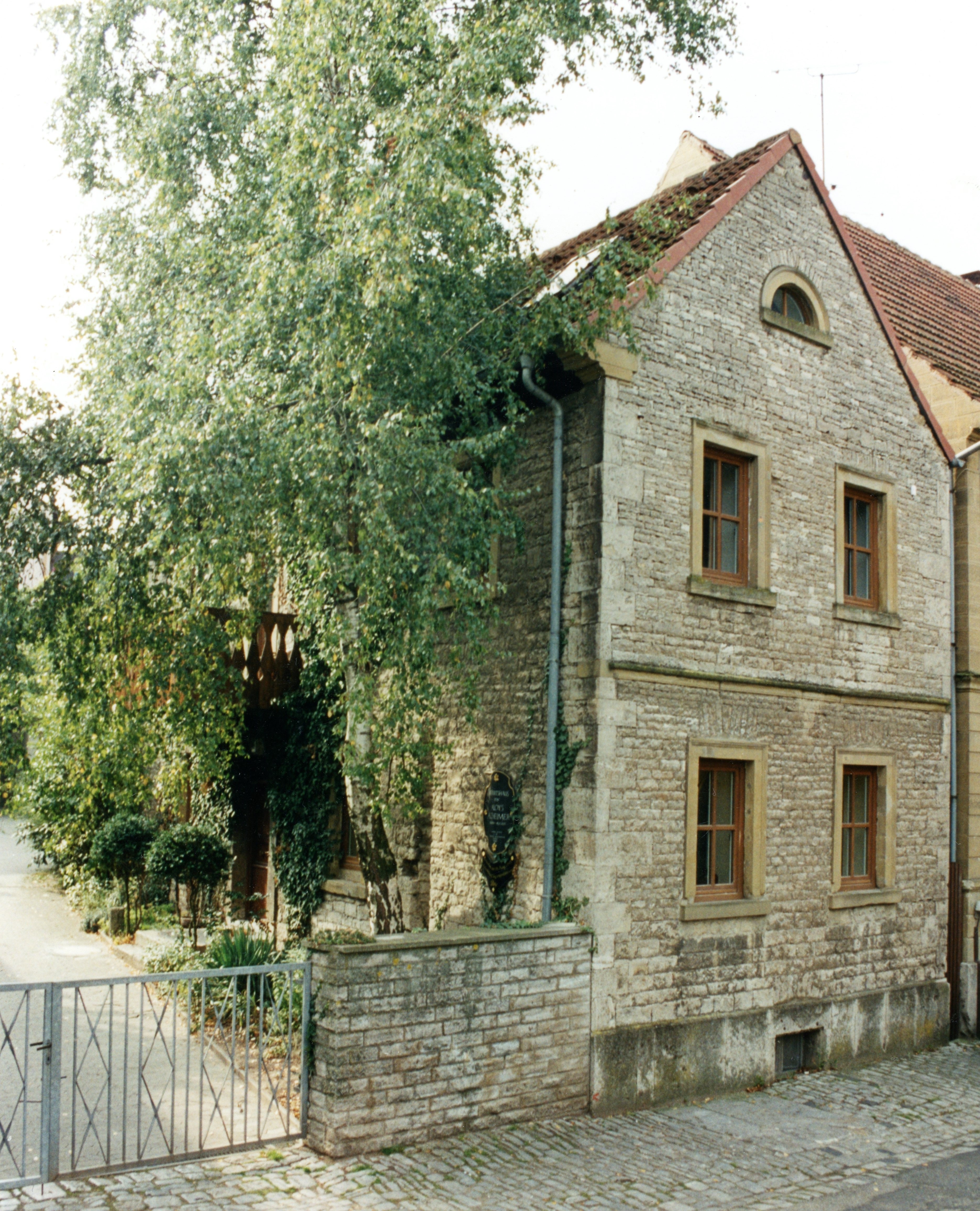 Geburtshaus von Alois Alzheimer