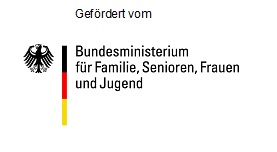 gefördert vom Bundesministerium für Familie, Senioren, Frauen und Jugend
