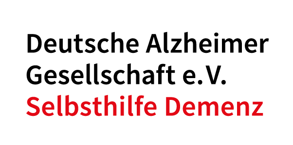 Schriftzug Deutsche Alzheimer Gesellschaft Schriftzug Deutsche Alzheimer Gesellschaft