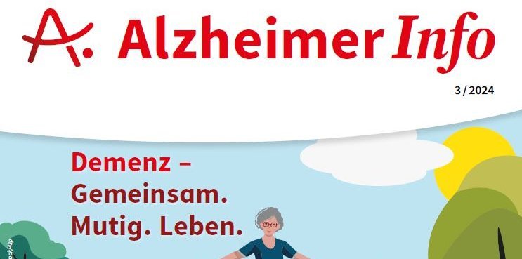Deckblatt 'Alzheimer Info' 3/2024